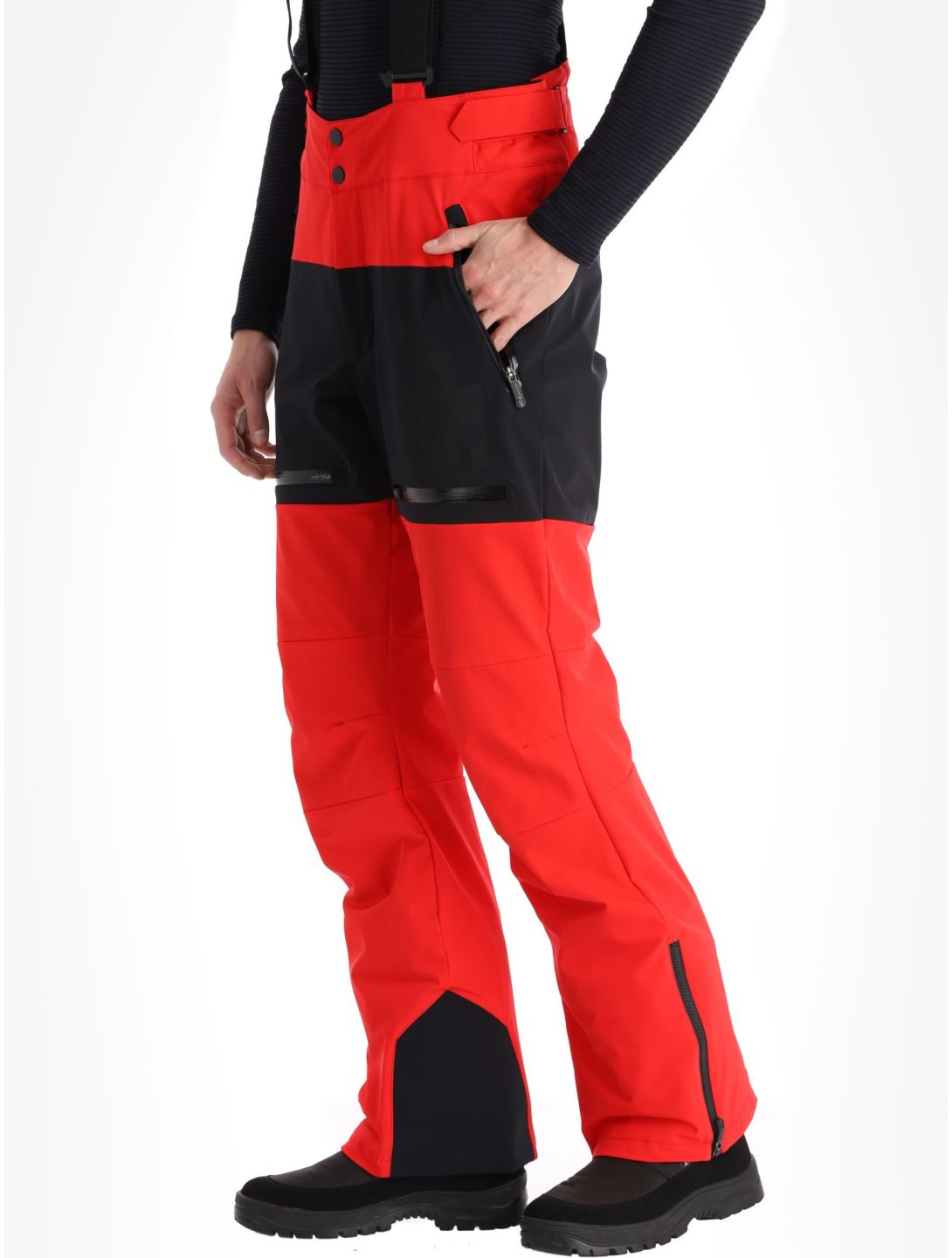 Sportalm Kitzbühel, Minor m.Träger ski pants men Red red 