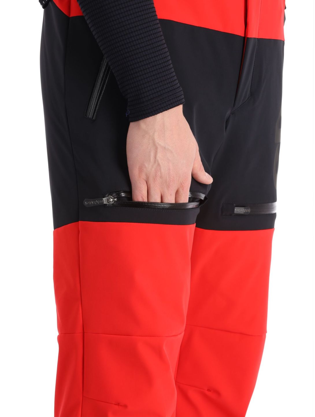 Sportalm Kitzbühel, Minor m.Träger ski pants men Red red 