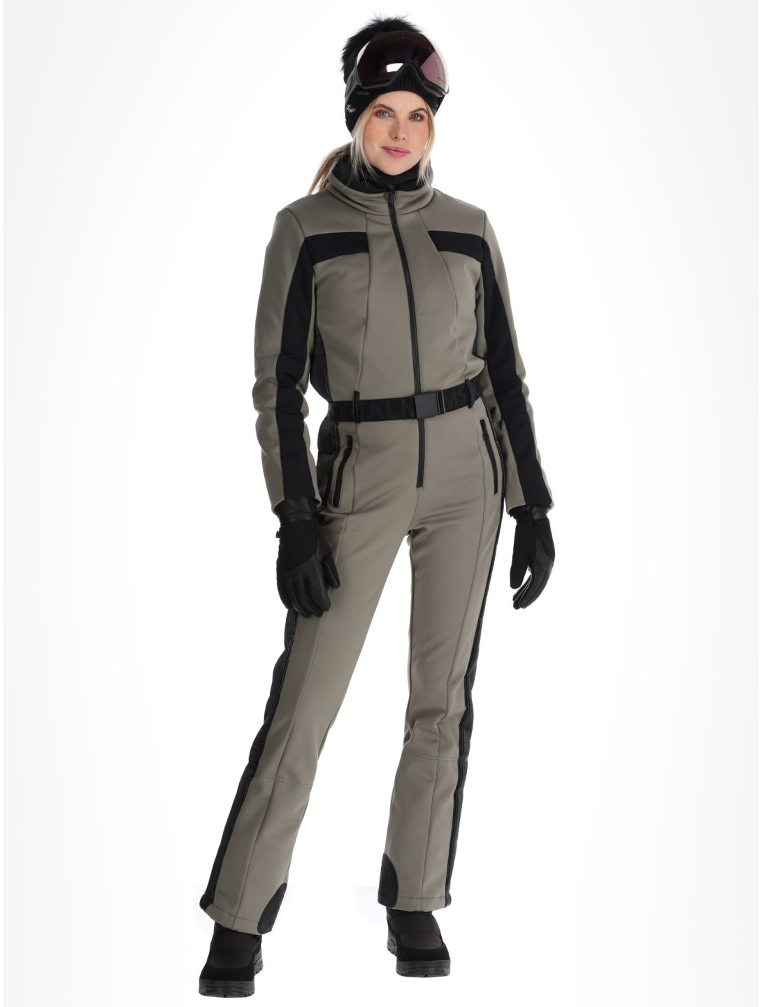 Sportalm Kitzbühel, Minsk CH o.K. ski suit women Abbey Stone grey 