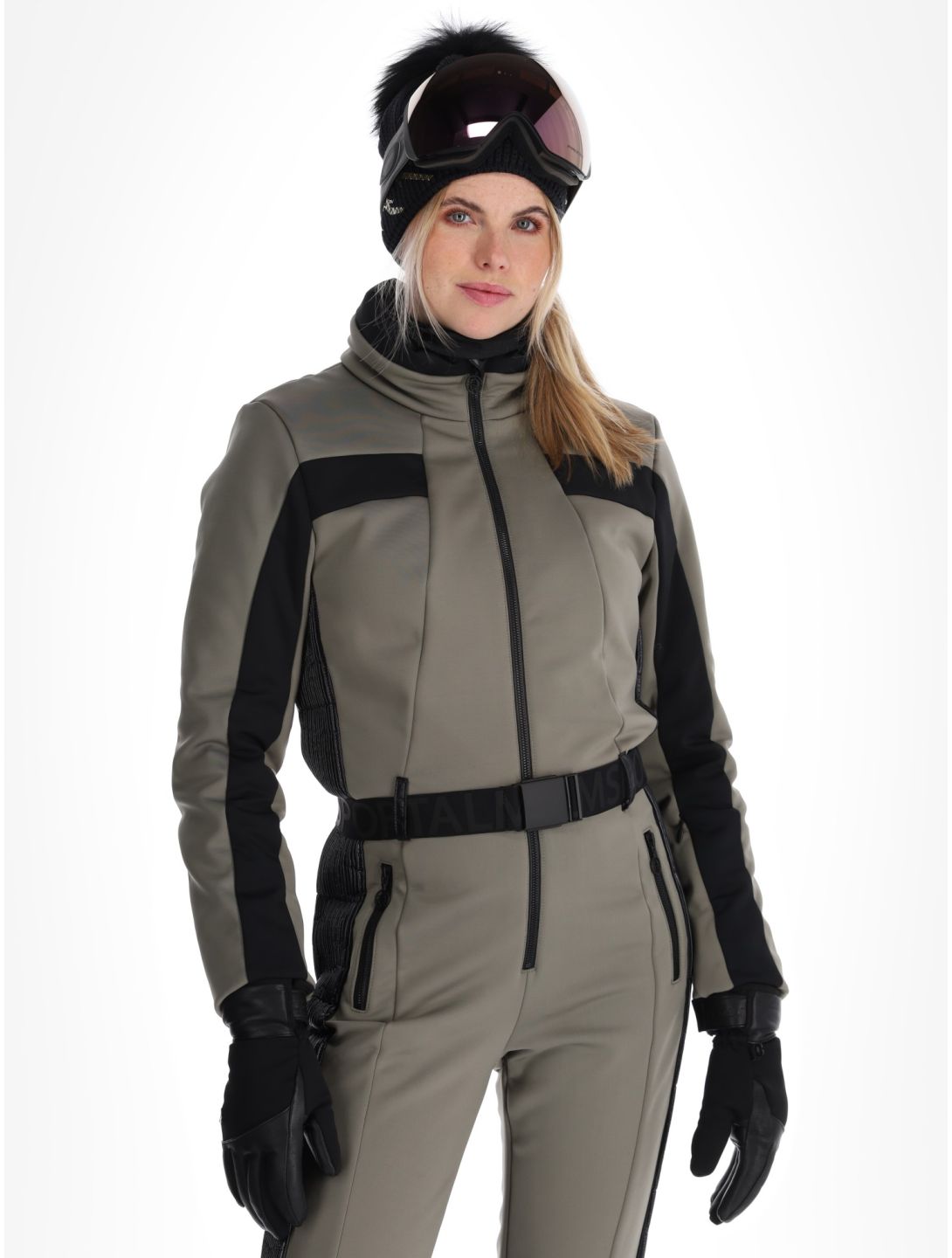 Sportalm Kitzbühel, Minsk CH o.K. ski suit women Abbey Stone grey 