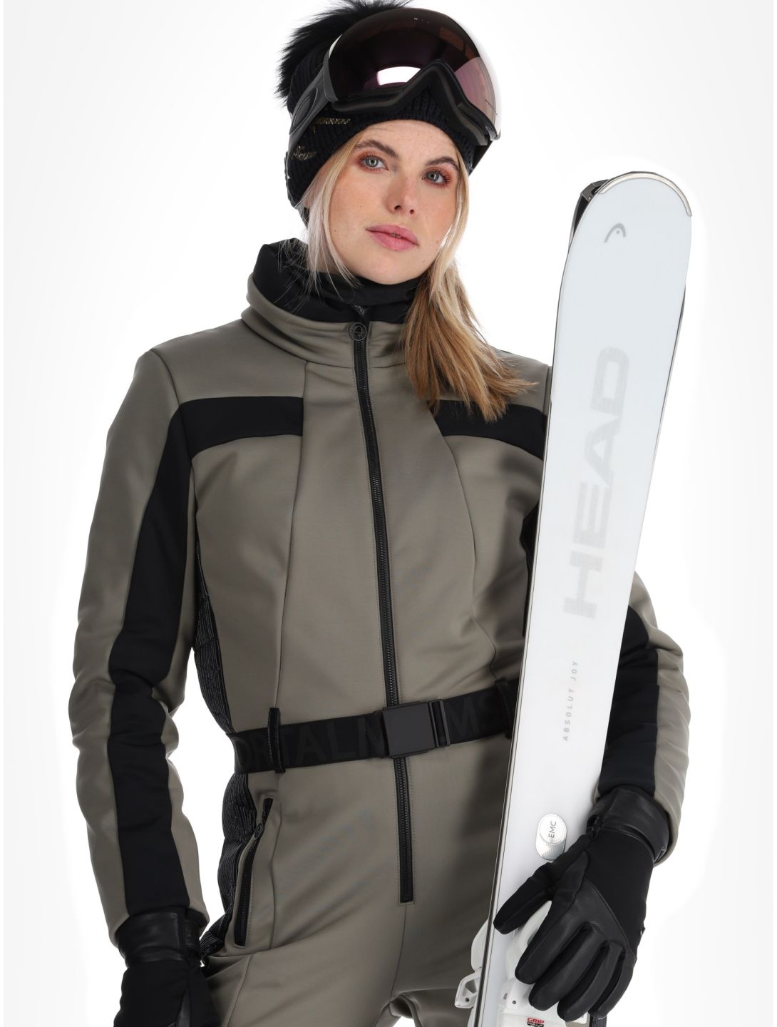 Sportalm Kitzbühel, Minsk CH o.K. ski suit women Abbey Stone grey 