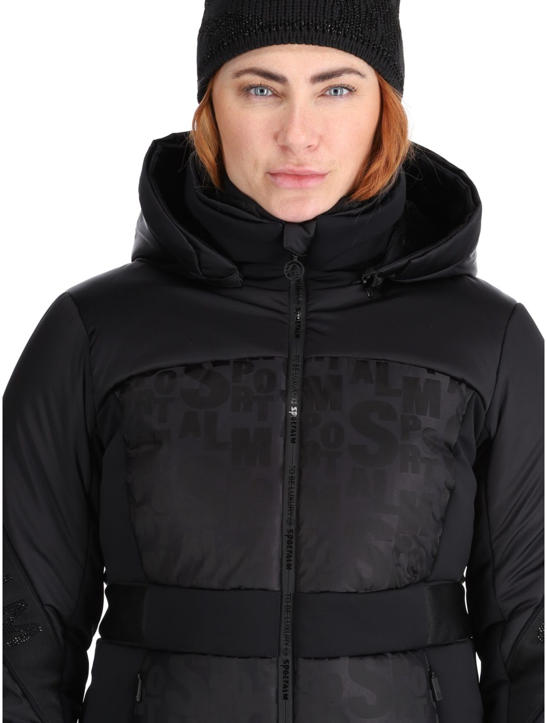 Sportalm Kitzbühel, Mumbai NE m.Kap.o.P. ski jacket women Black black 