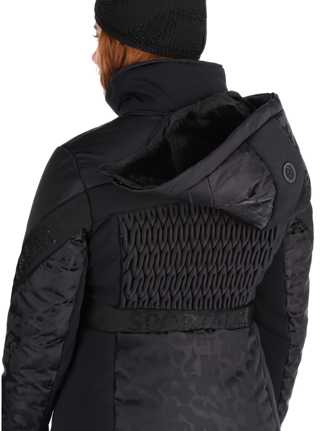 Sportalm Kitzbühel, Mumbai NE m.Kap.o.P. ski jacket women Black black 