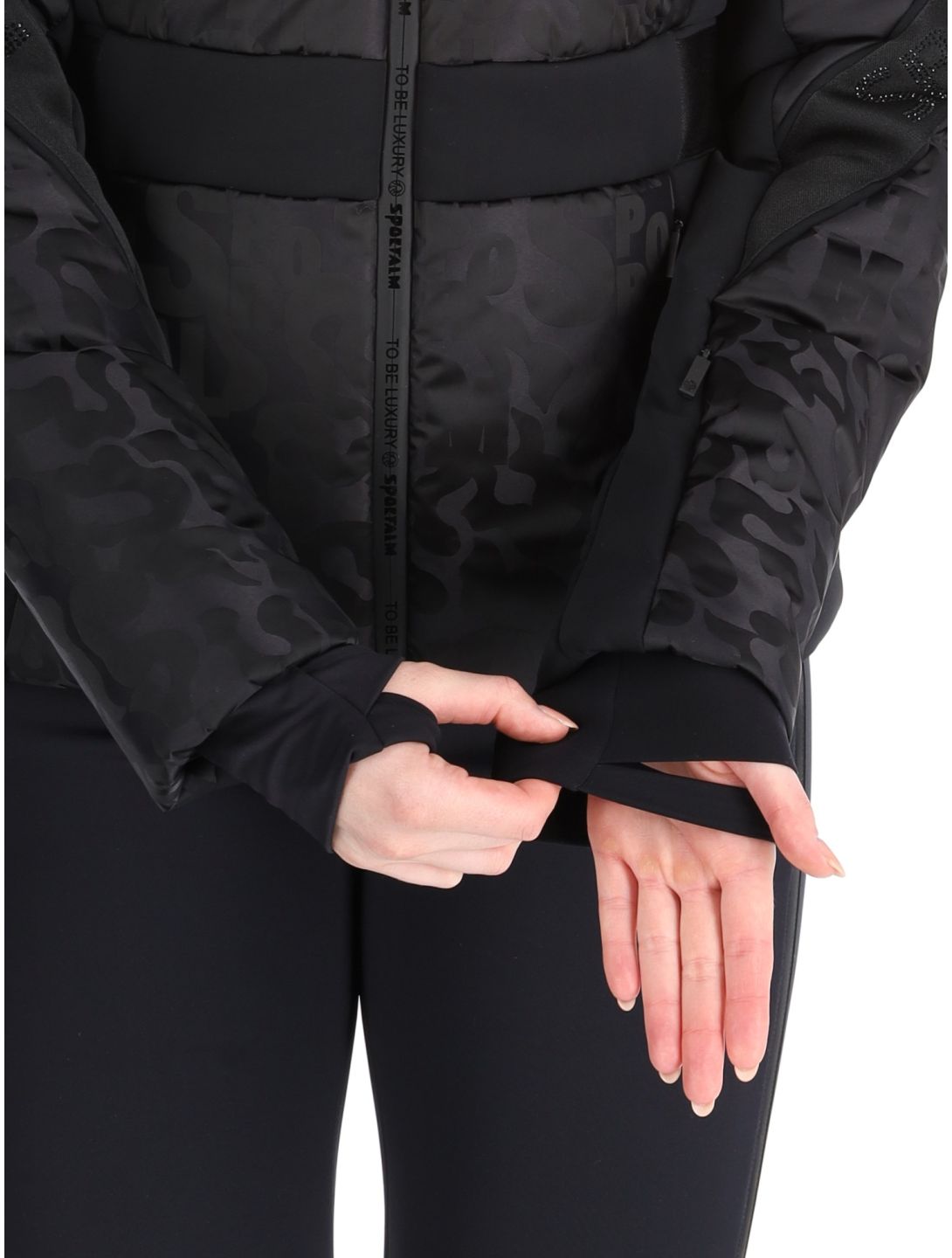 Sportalm Kitzbühel, Mumbai NE m.Kap.o.P. ski jacket women Black black 