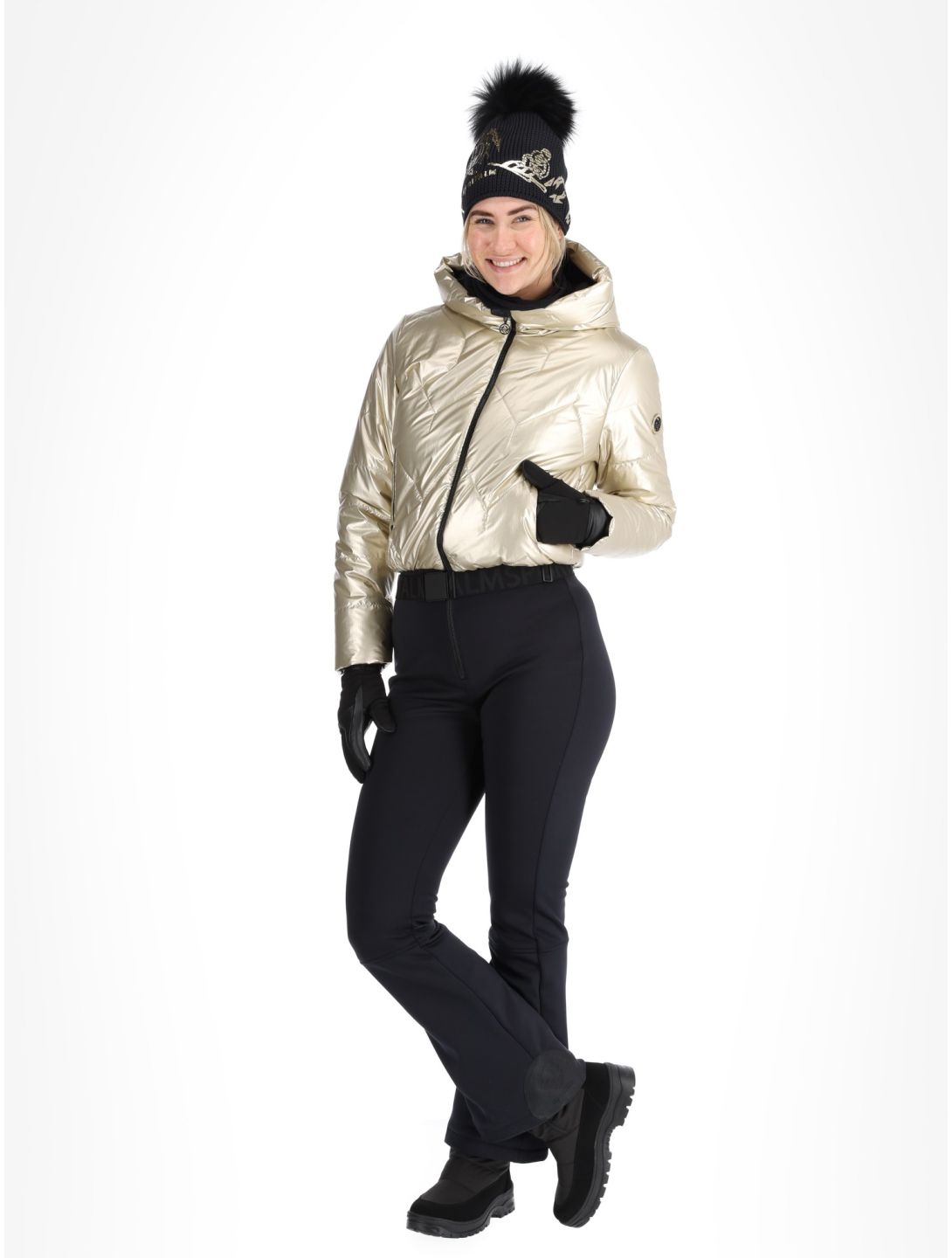 Sportalm Kitzbühel, Munich NE m.K. ski suit women Gold Goud 