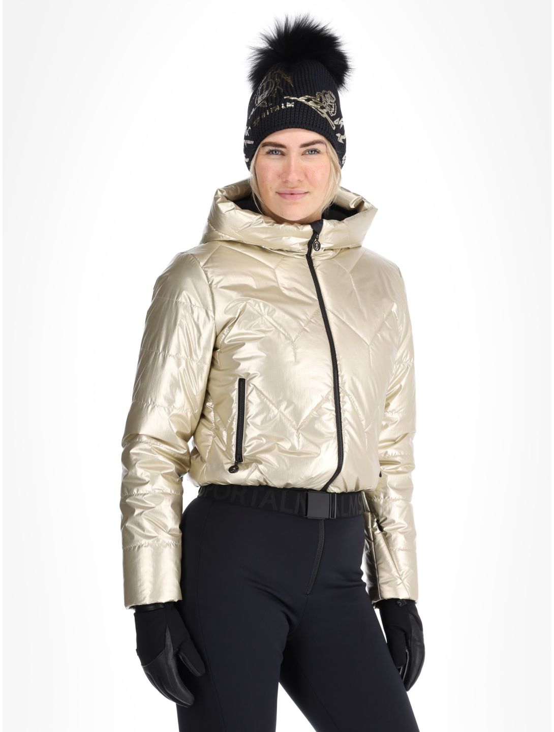 Sportalm Kitzbühel, Munich NE m.K. ski suit women Gold Goud 