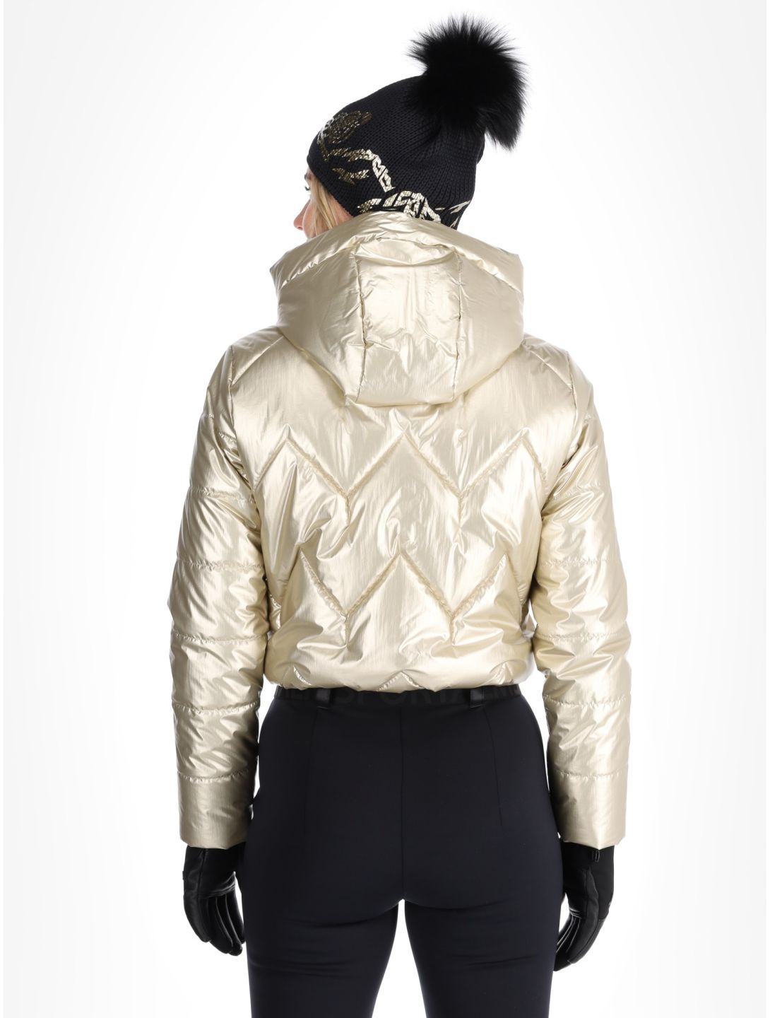 Sportalm Kitzbühel, Munich NE m.K. ski suit women Gold Goud 