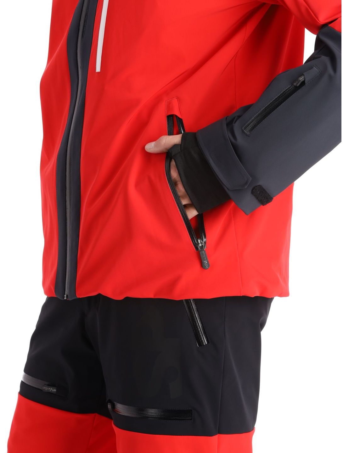 Sportalm Kitzbühel, My Shell m.Kap.o.P. ski jacket men Red red 