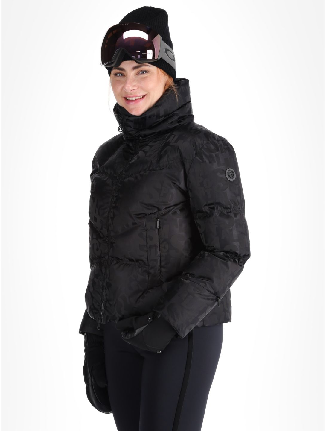 Sportalm Kitzbühel, Orlando Print CH o.K. ski jacket women Black black 