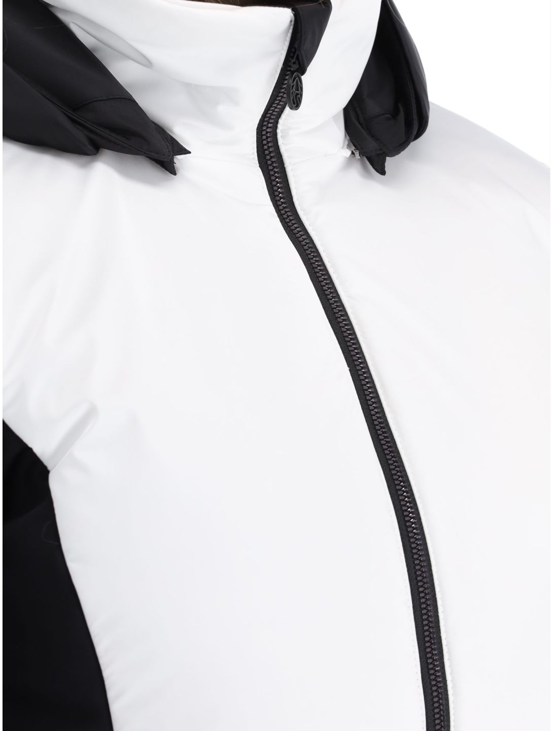 Sportalm Kitzbühel, Oxford m.Kap.o.P. ski jacket women Optical white white 