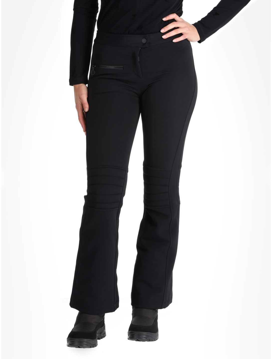 Sportalm Kitzbühel, Snowy softshell ski pants women Black black 