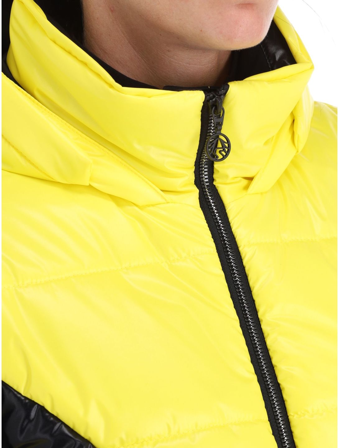 Sportalm Kitzbühel, Stockholm m.Kap.o.P. ski jacket women Blazing Yellow black, white, yellow 