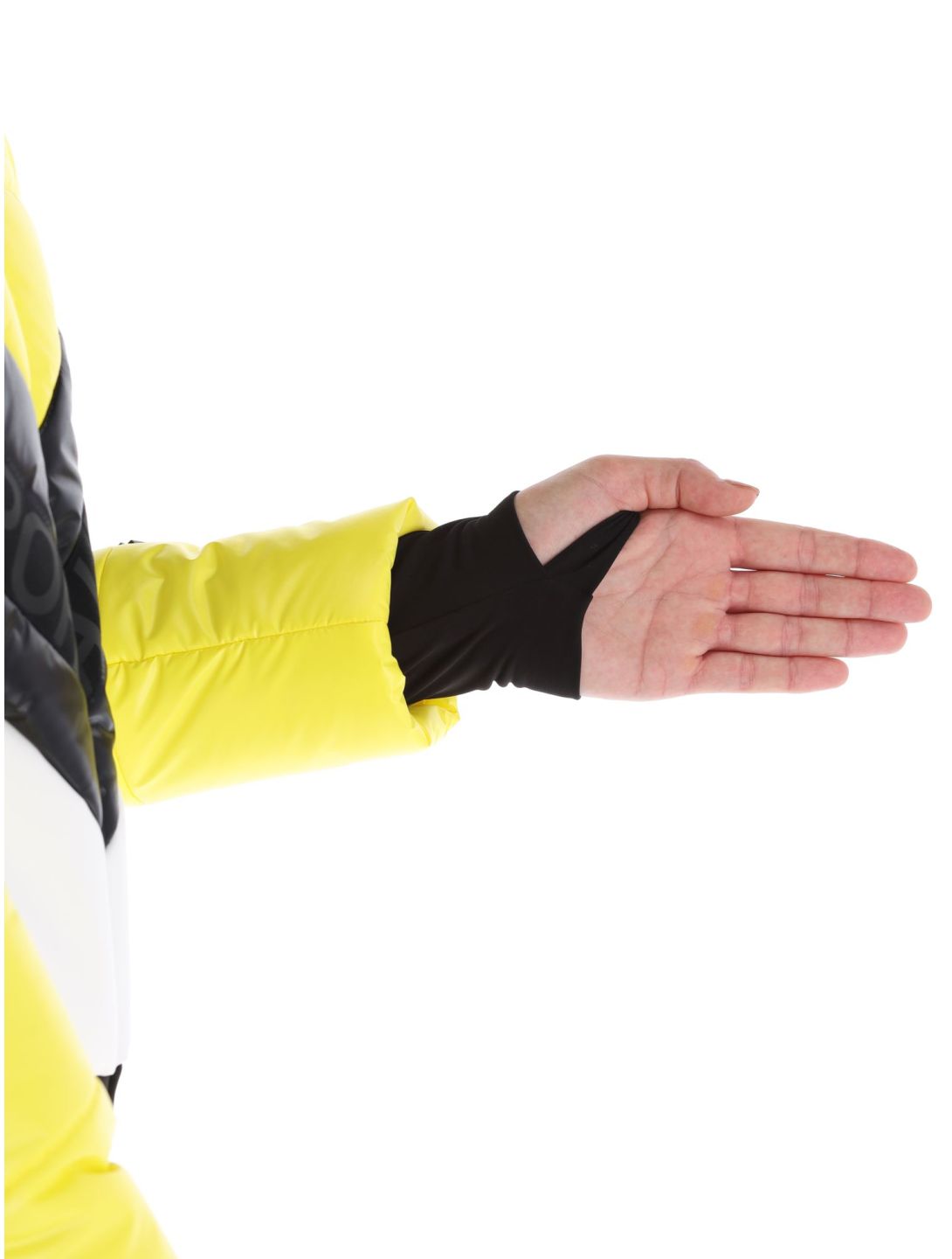 Sportalm Kitzbühel, Stockholm m.Kap.o.P. ski jacket women Blazing Yellow black, white, yellow 