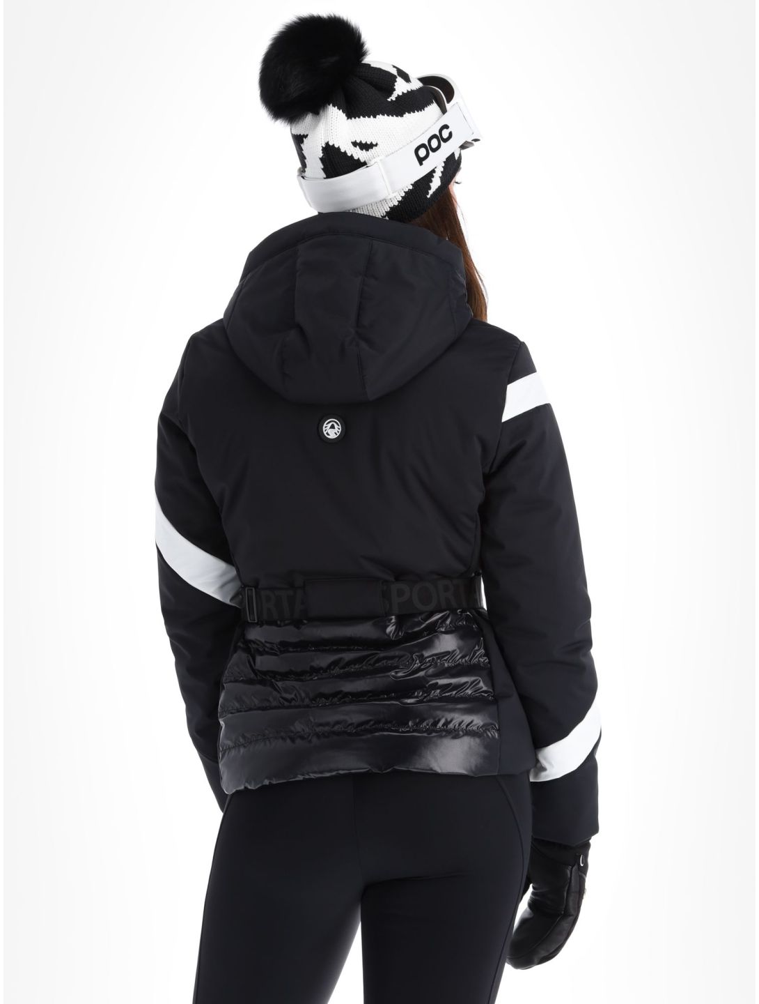 Sportalm Kitzbühel, Subway m.Kap.o.P. ski jacket women Black black 