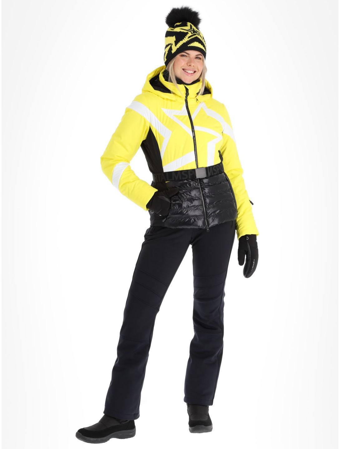 Sportalm Women's Starter Ski Jacket - Blazing Yellow - Wintersport