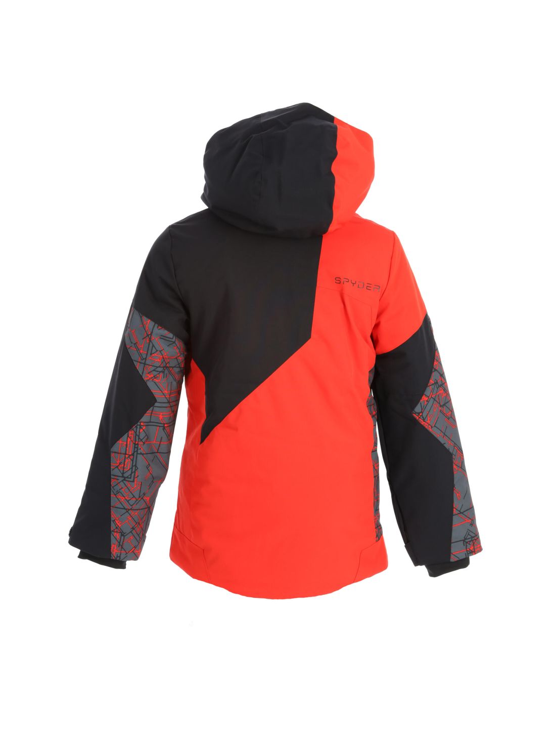 Spyder, Ambush ski jacket kids volcano red