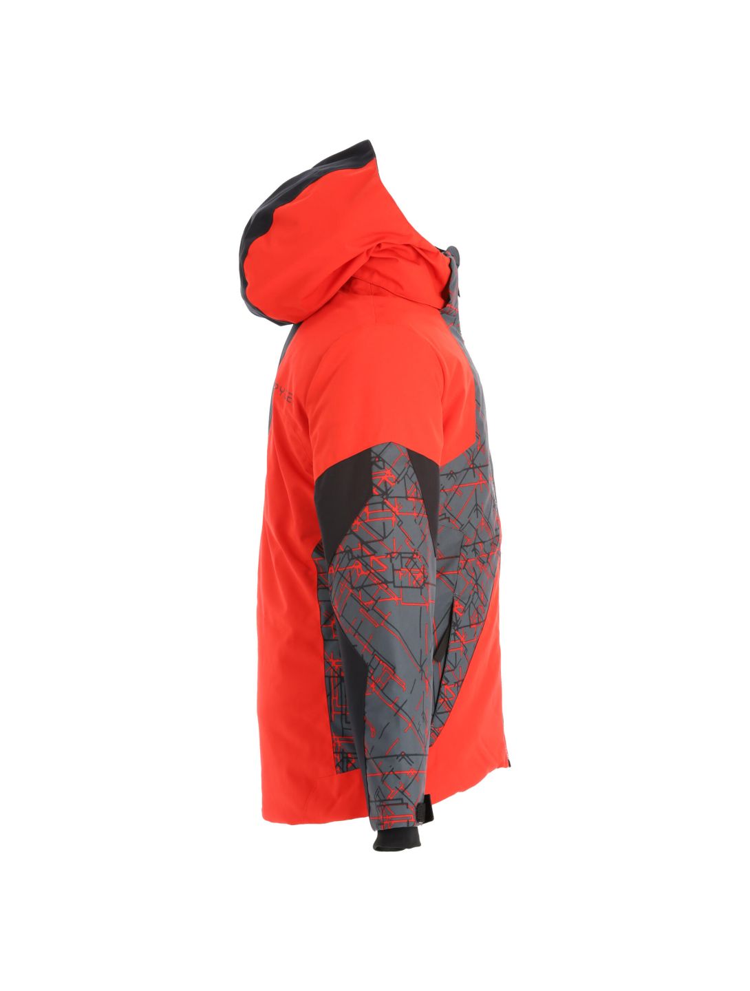 Spyder, Ambush ski jacket kids volcano red