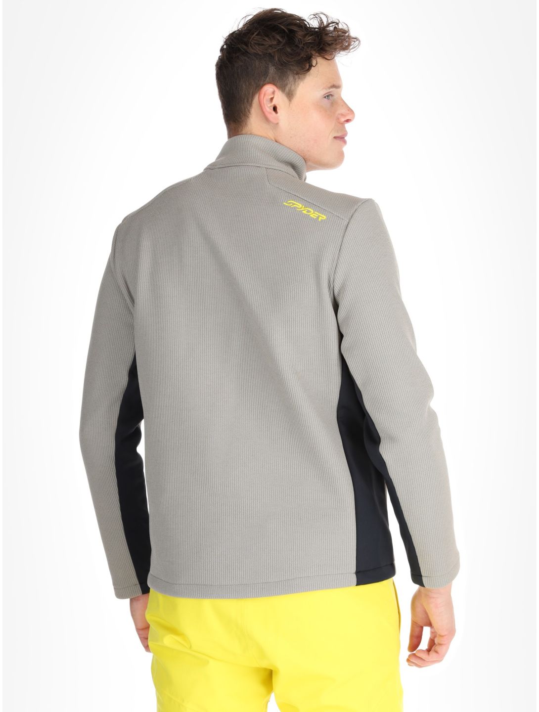 Spyder, Bandit 1/2 Zip pullover men Concrete grey 