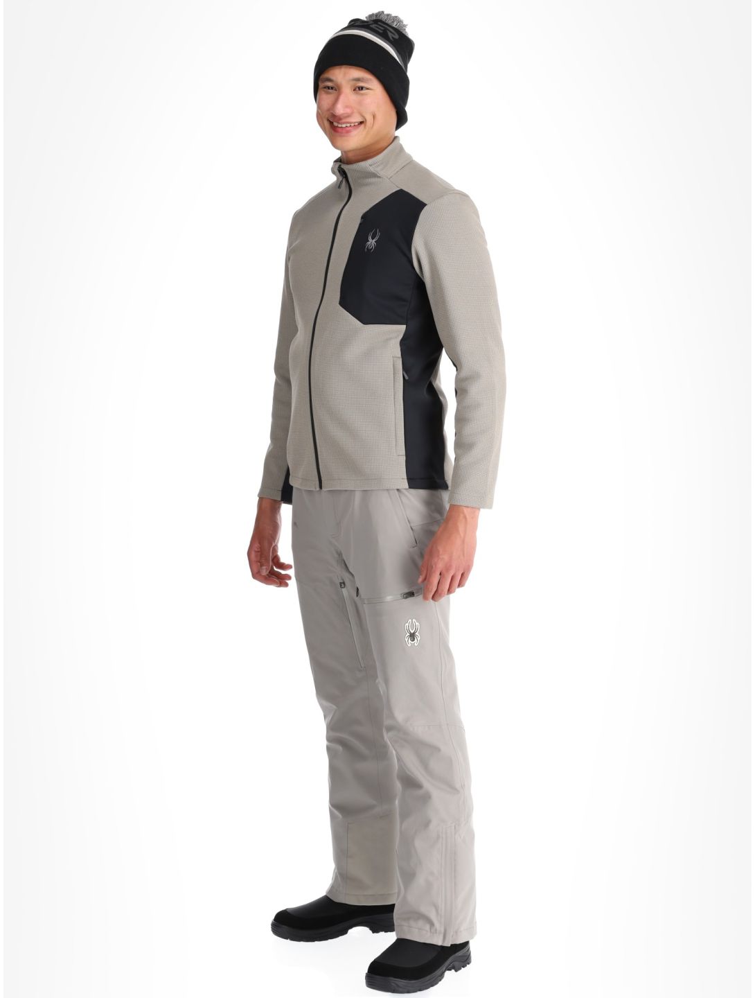 Spyder, Bandit jacket men Concrete grey 