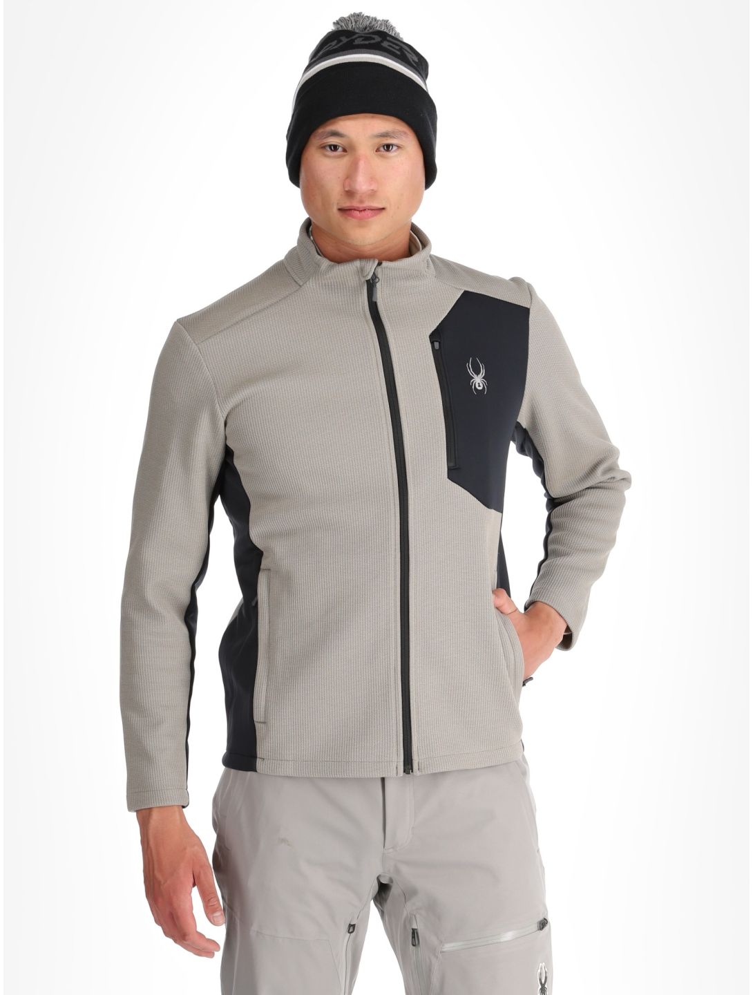 Spyder, Bandit jacket men Concrete grey 