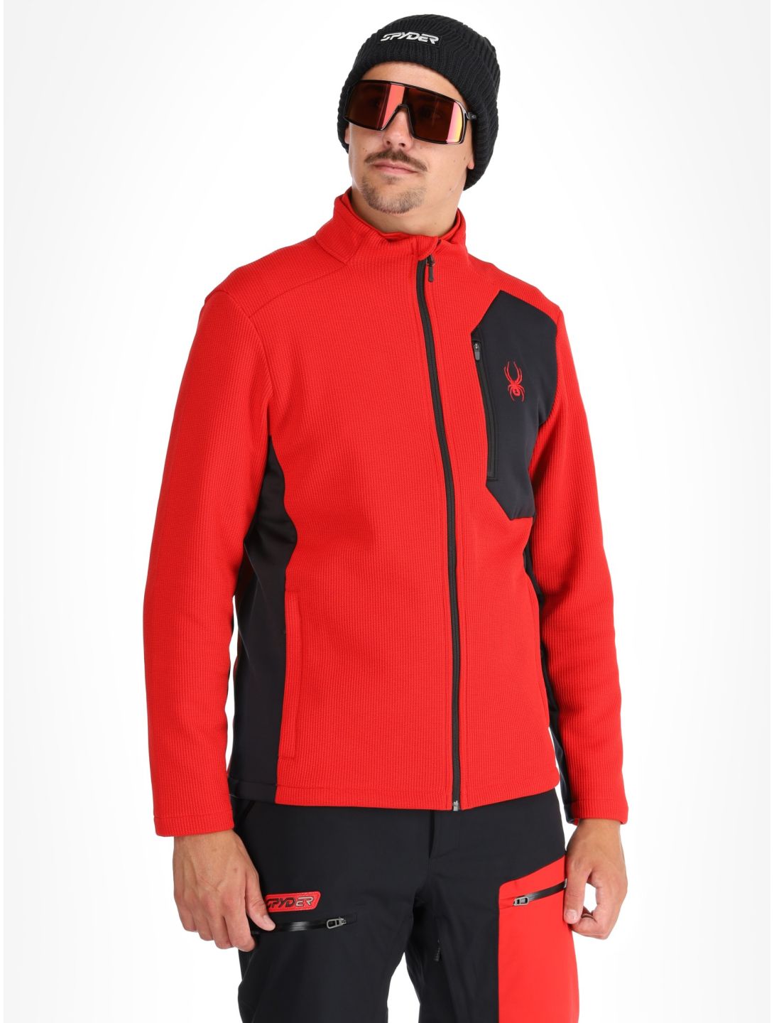 Spyder, Bandit jacket men Spyder Red red 