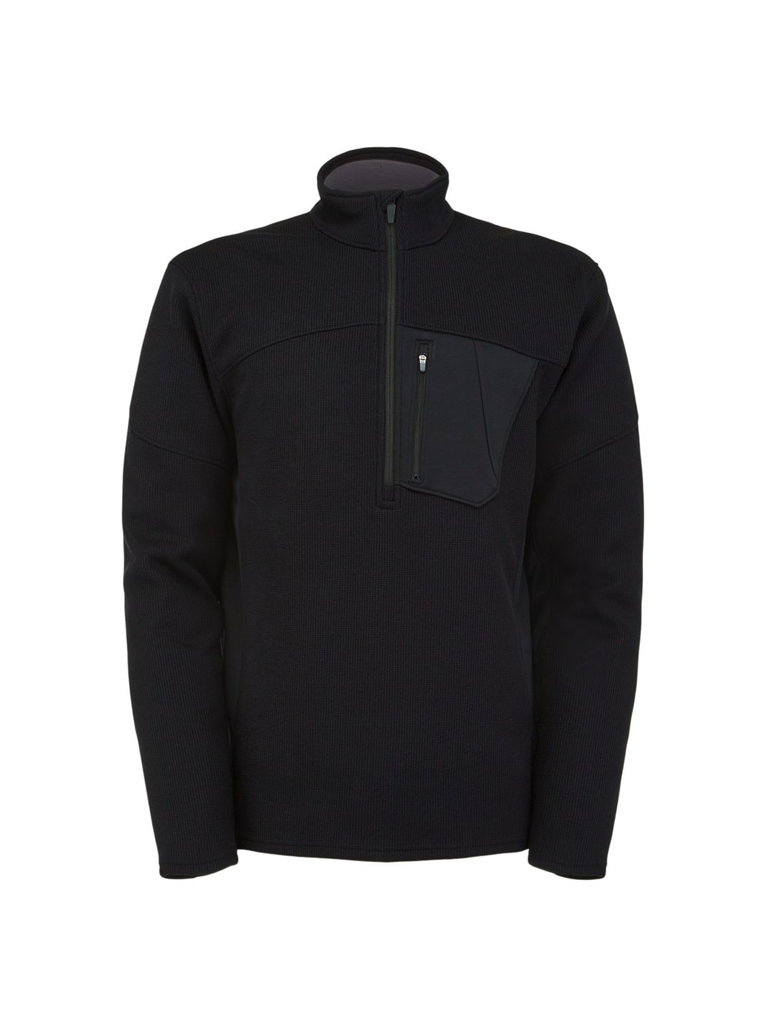 Spyder, Bandit Half Zip sweater men black 