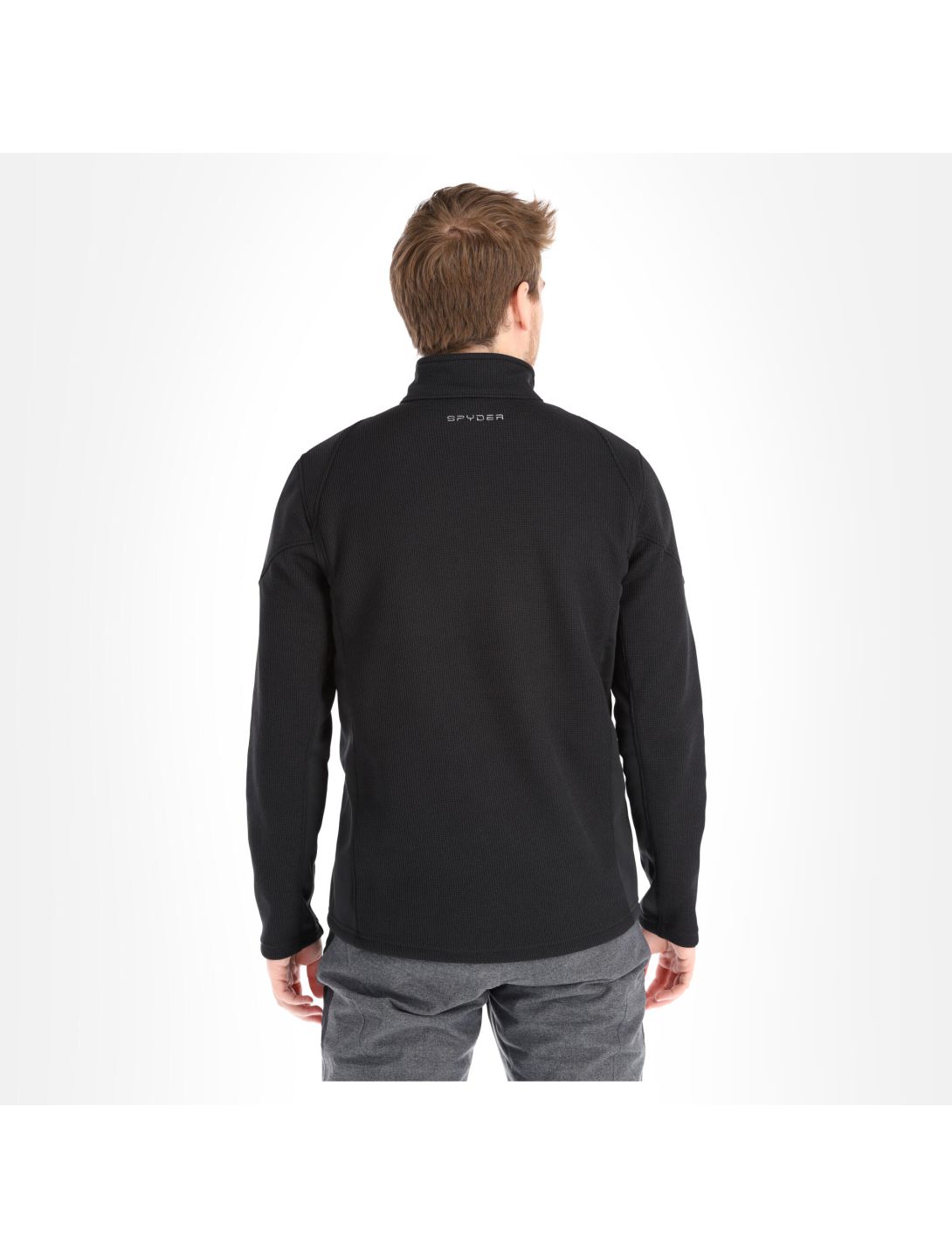 Spyder, Bandit Half Zip sweater men black 