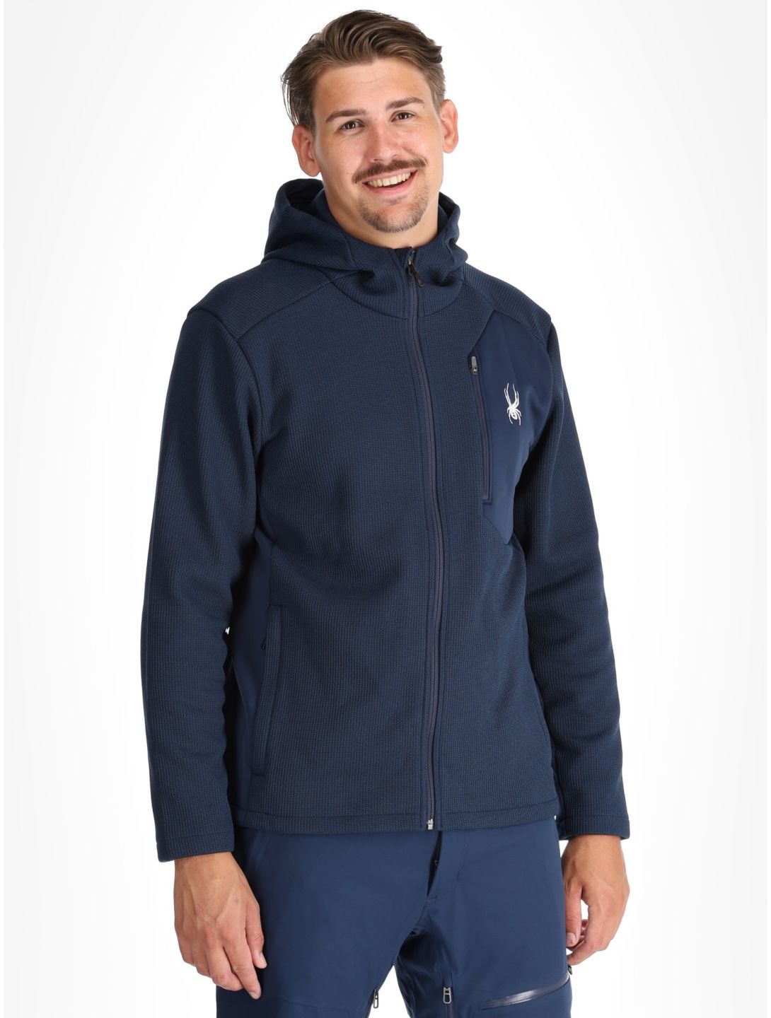 Spyder, Bandit Hooded jacket men True Navy blue 