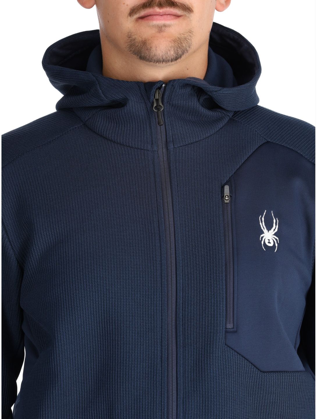 Spyder, Bandit Hooded jacket men True Navy blue 