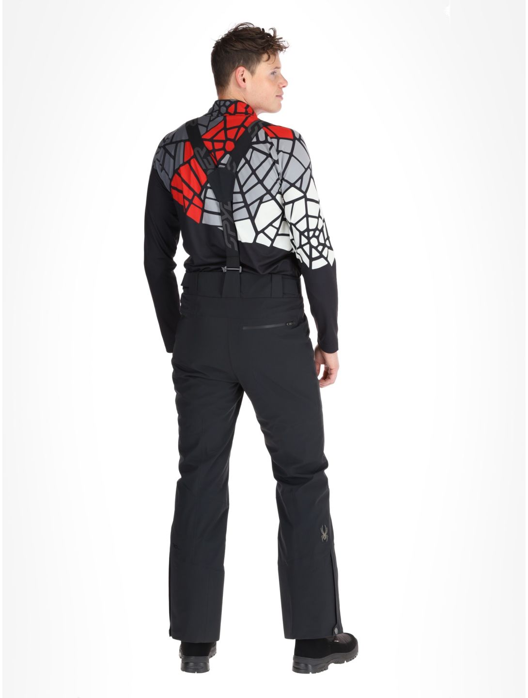 Spyder, Bormio ski pants men Black black 