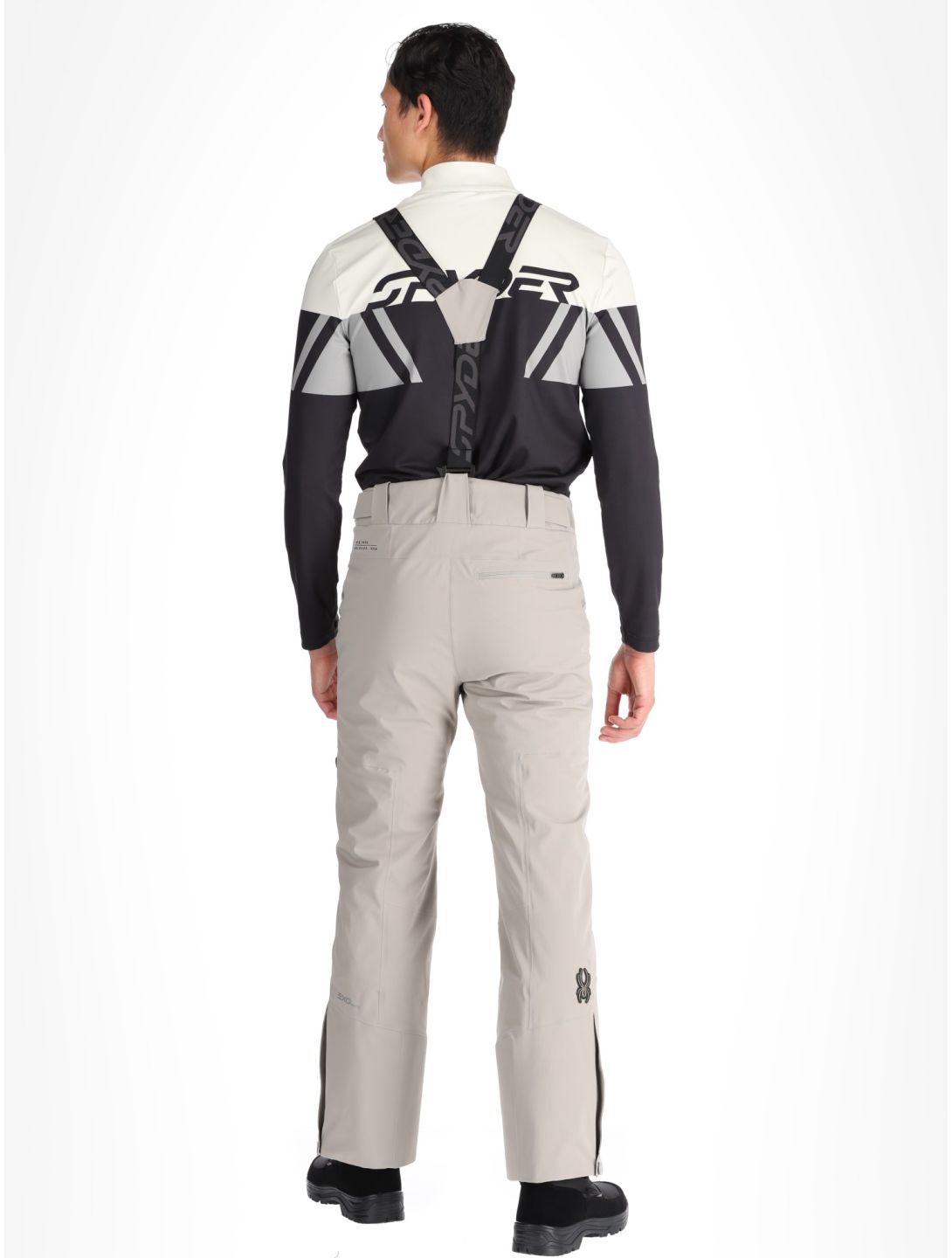 Spyder, Bormio ski pants men Concrete grey 