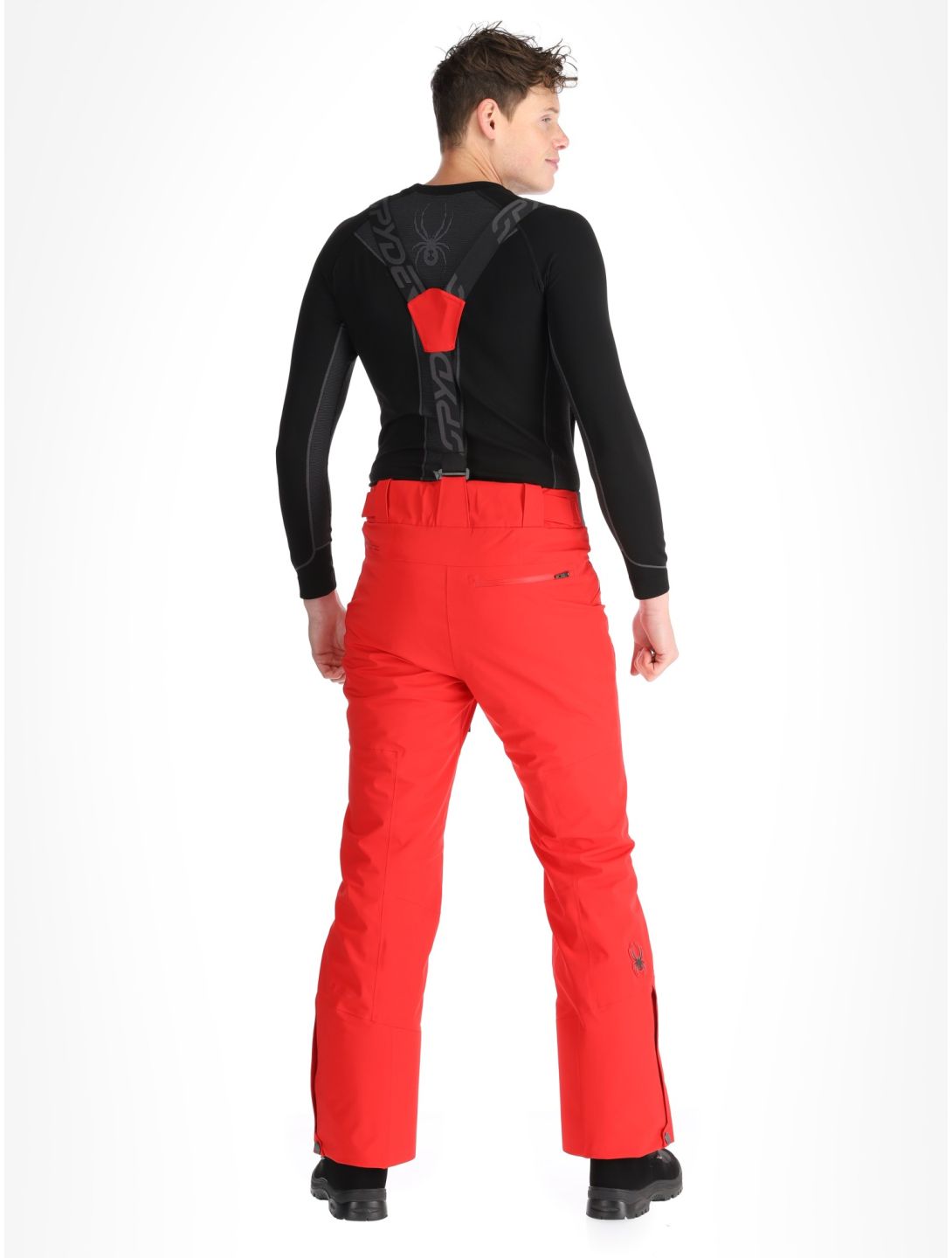 Spyder, Bormio ski pants men Spyder Red red 