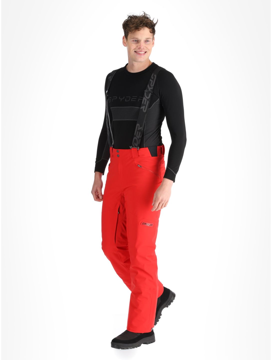 Spyder, Bormio ski pants men Spyder Red red 