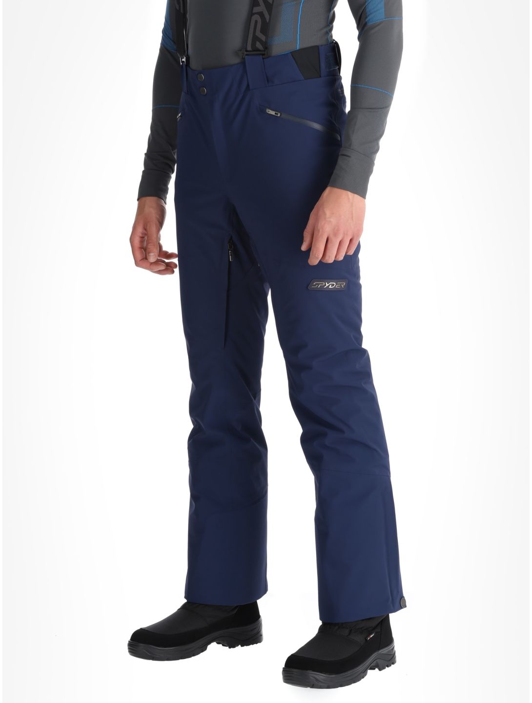 Spyder, Bormio ski pants men True Navy blue 