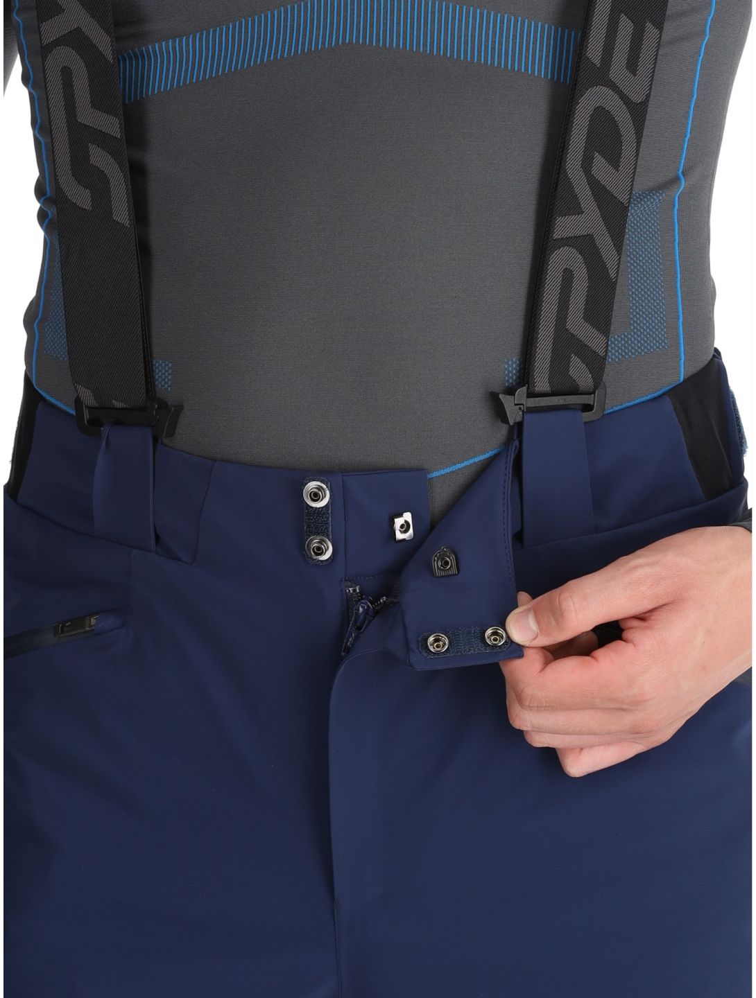 Spyder, Bormio ski pants men True Navy blue 