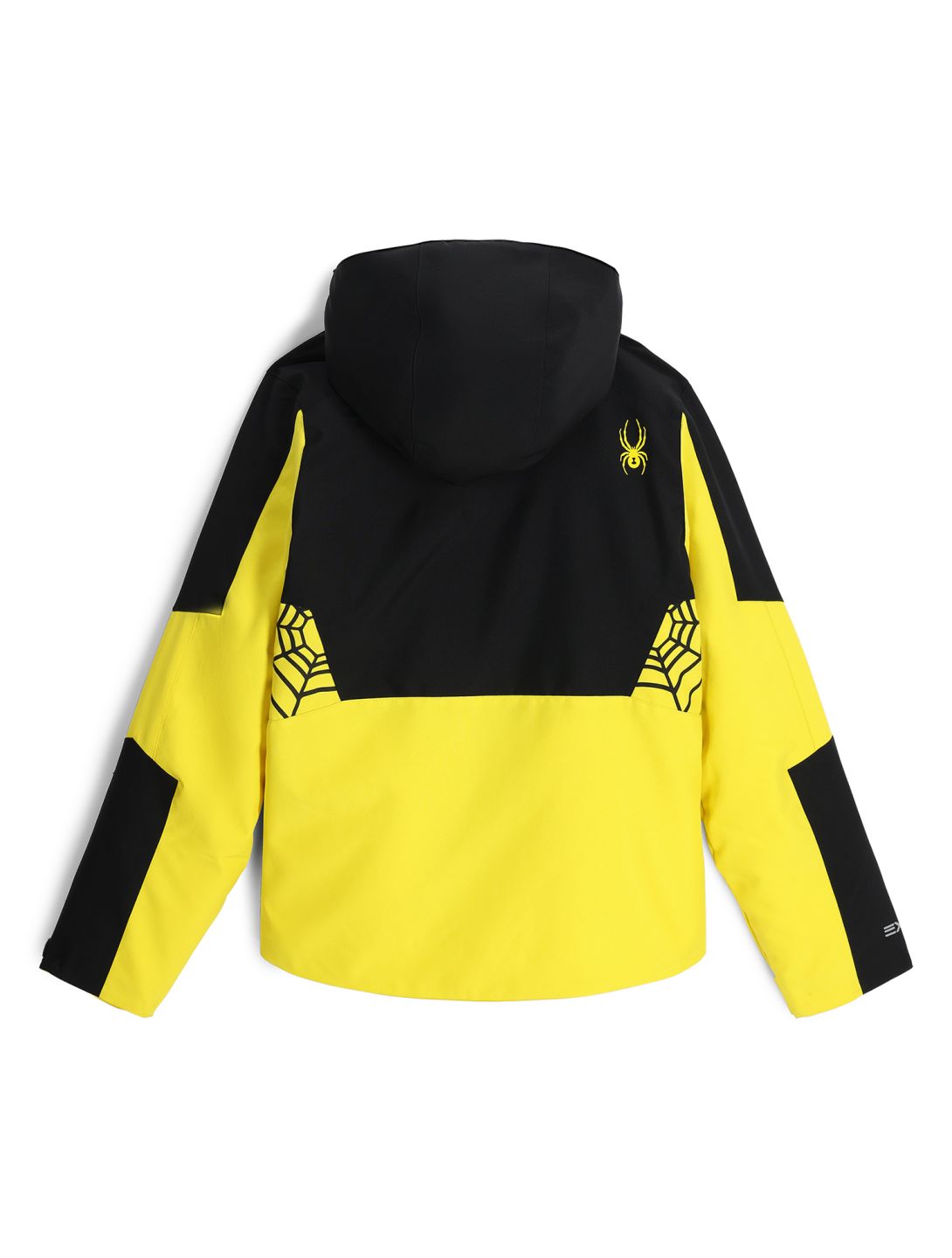 Spyder, Challenger ski jacket kids Acid Yellow black, yellow 