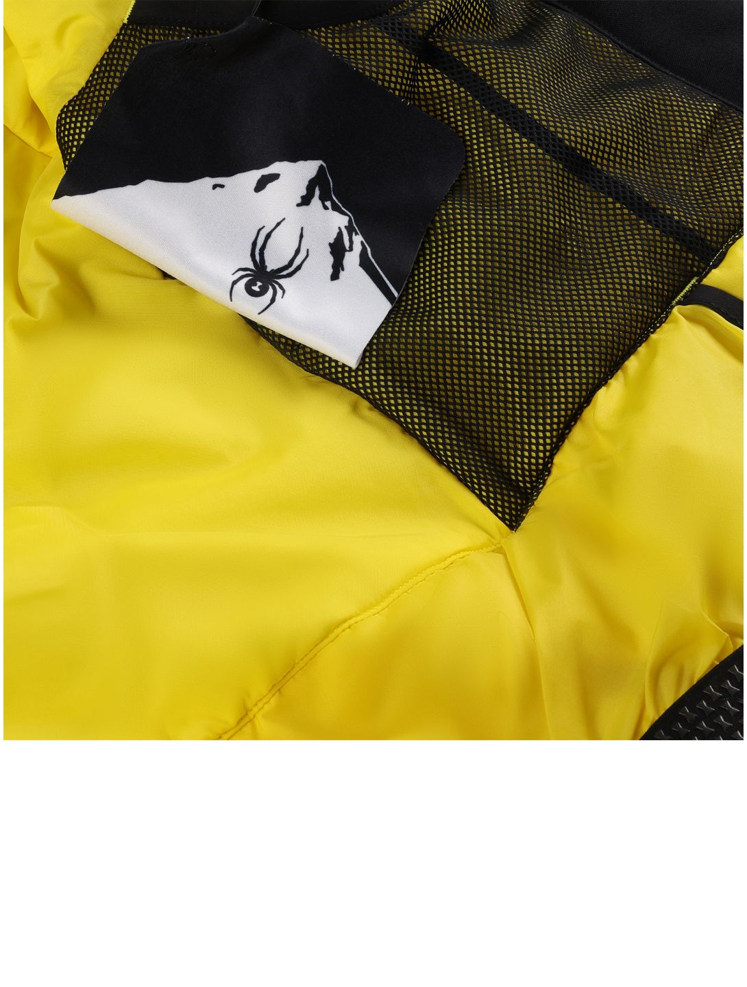 Spyder, Challenger ski jacket kids Acid Yellow black, yellow 