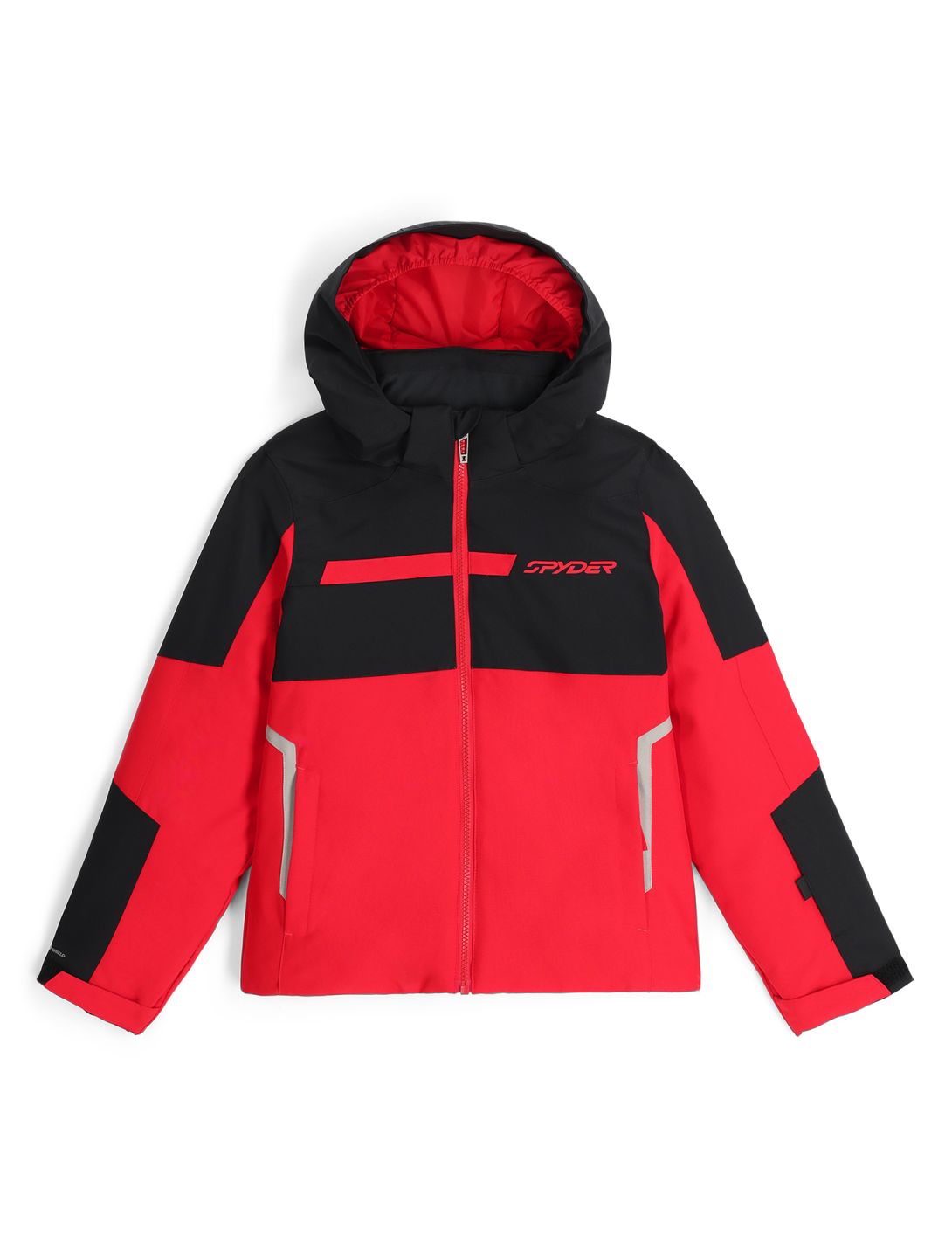 Spyder, Challenger ski jacket kids Spyder Red black, red 