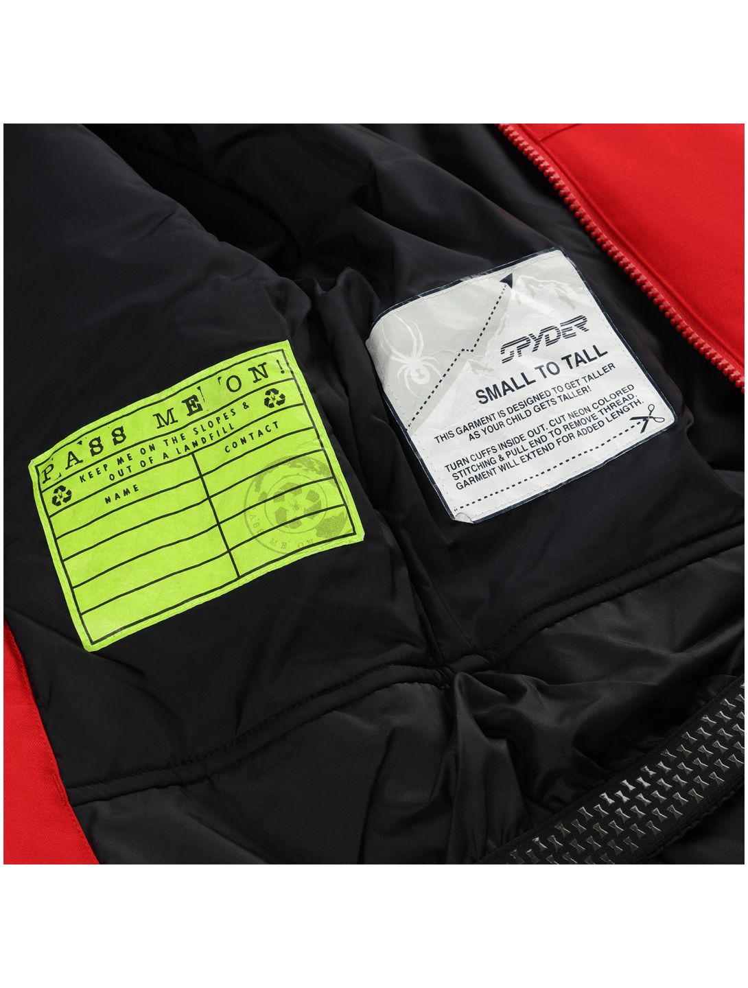 Spyder, Challenger ski jacket kids Spyder Red red 