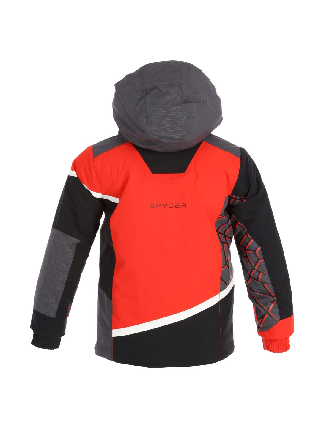 Spyder, Challenger ski jacket kids volcano red