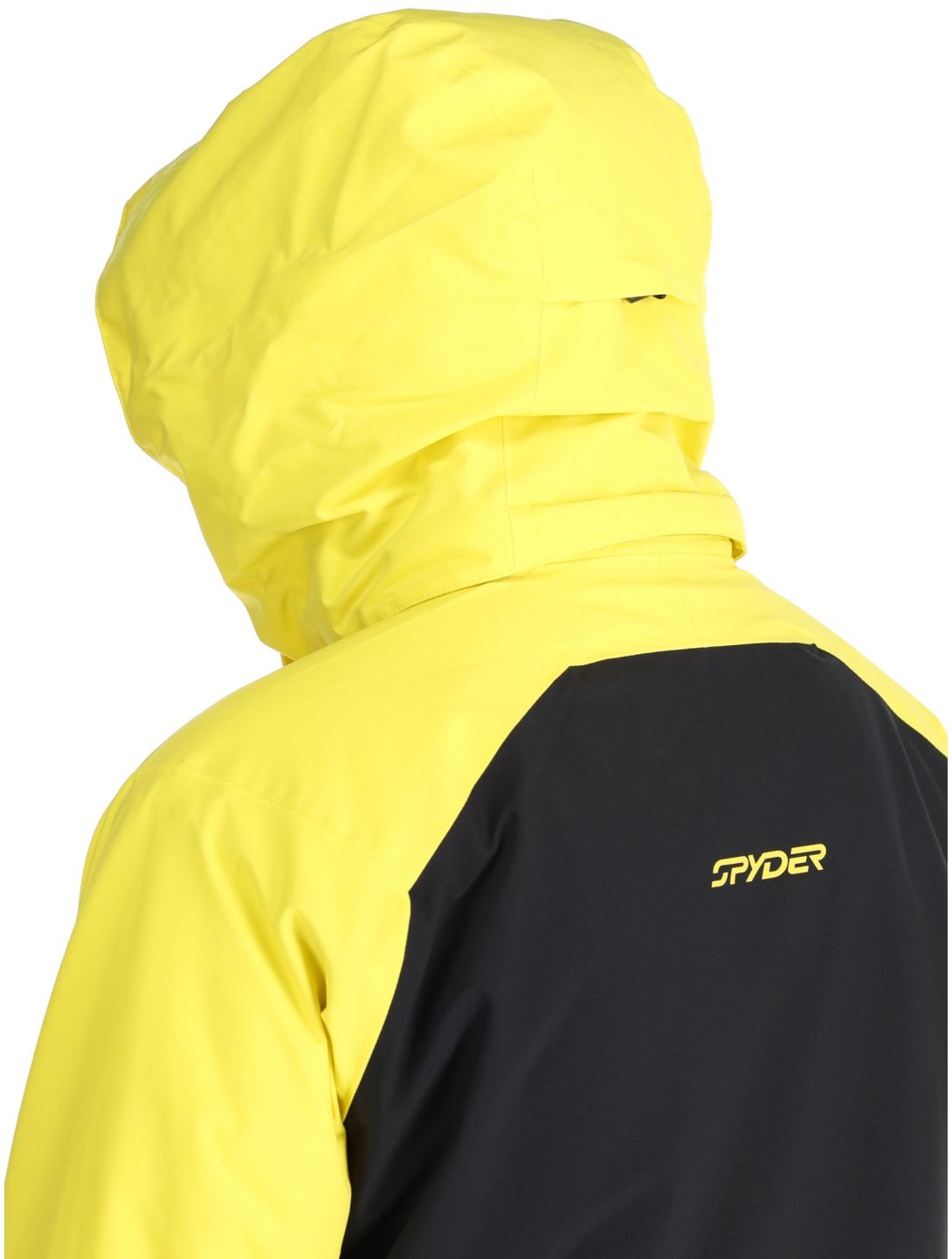 Spyder, Copper ski jacket men Acid Yellow black, yellow 