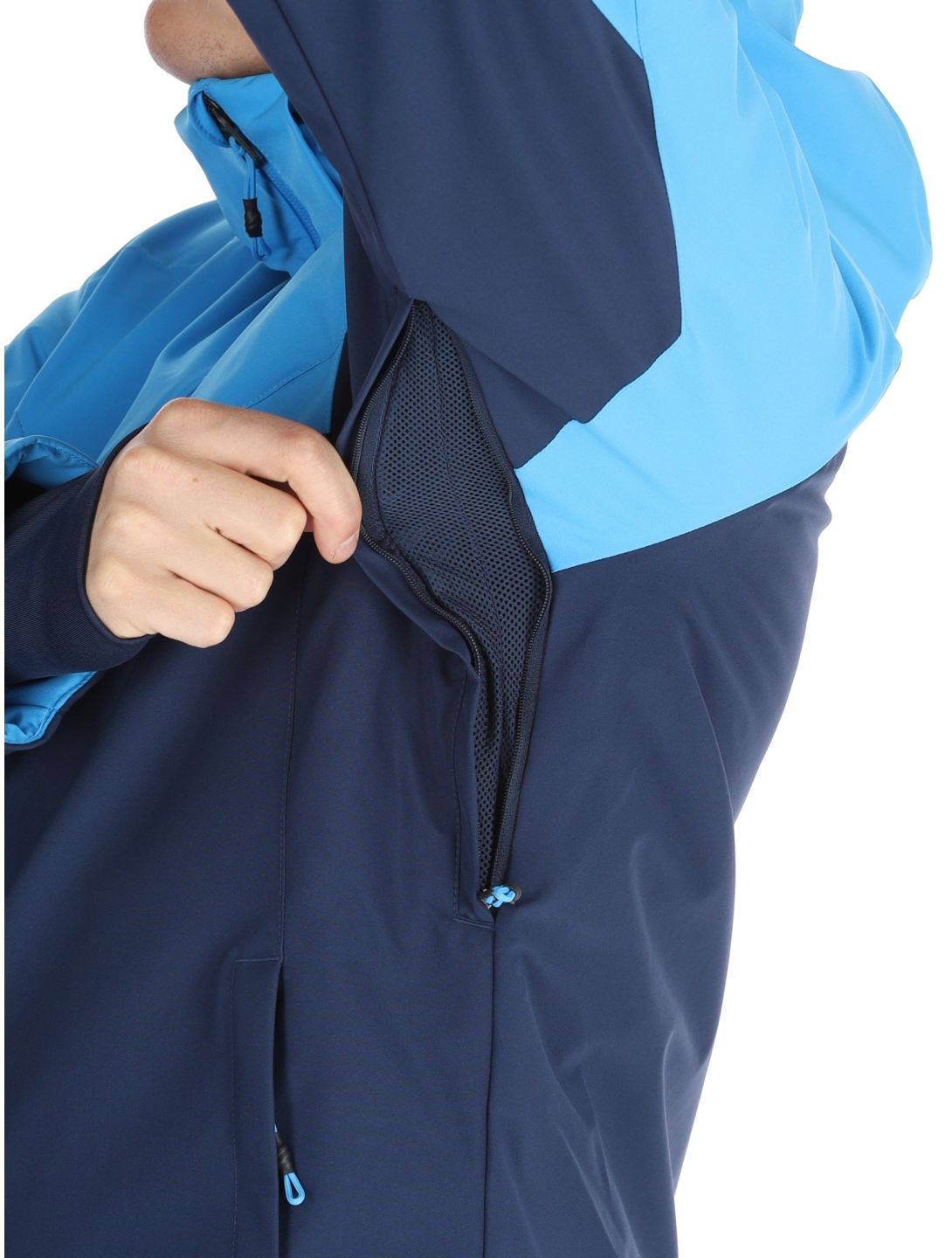 Spyder, Copper ski jacket men Aether Blue blue 