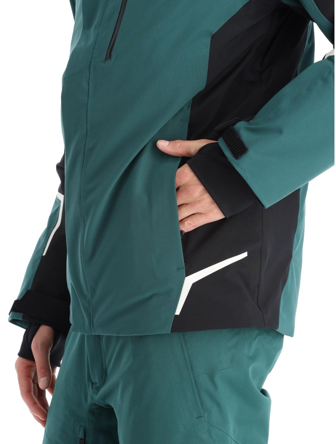 Spyder, Copper ski jacket men Cypress Green green 