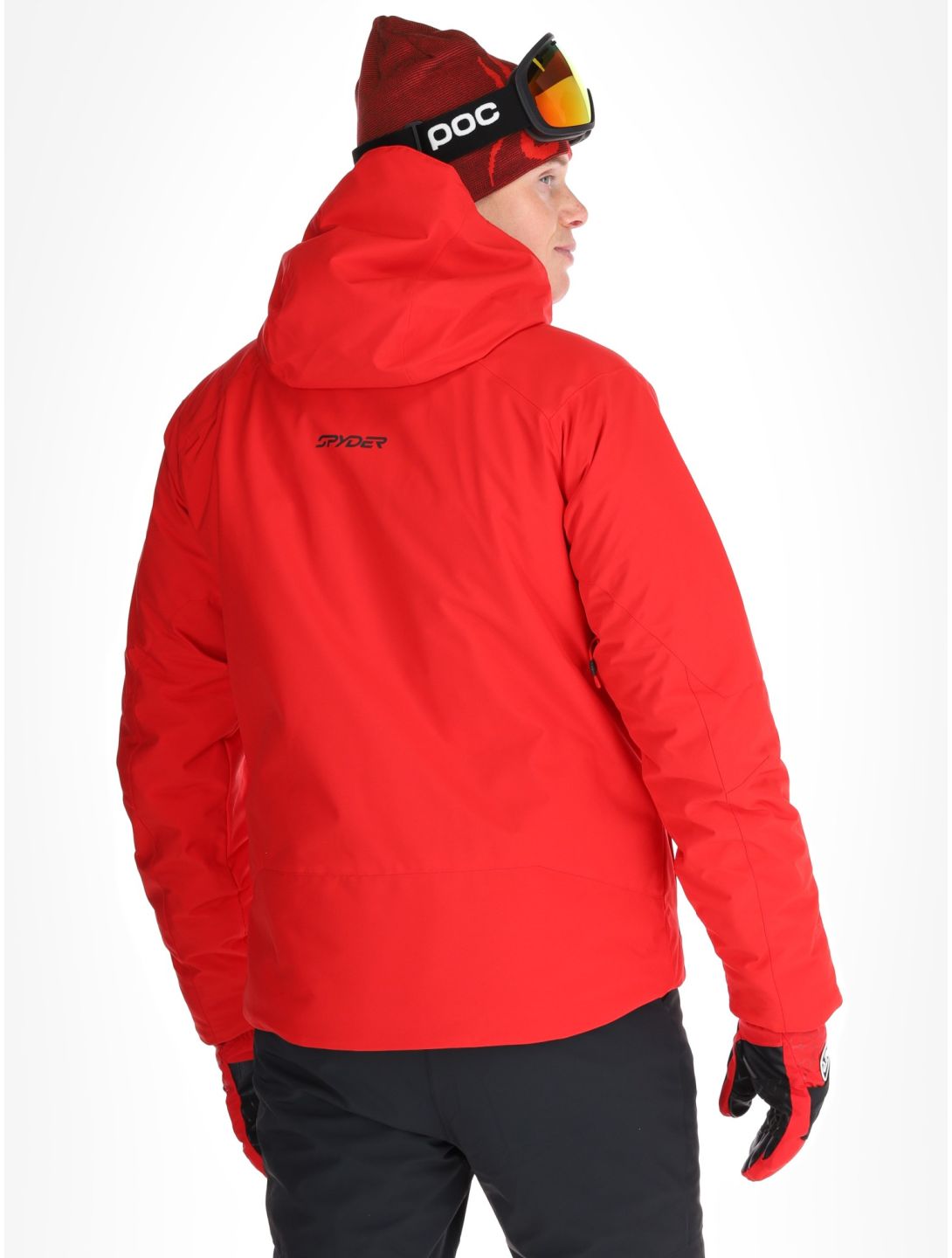 Spyder, Copper ski jacket men Spyder Red red 