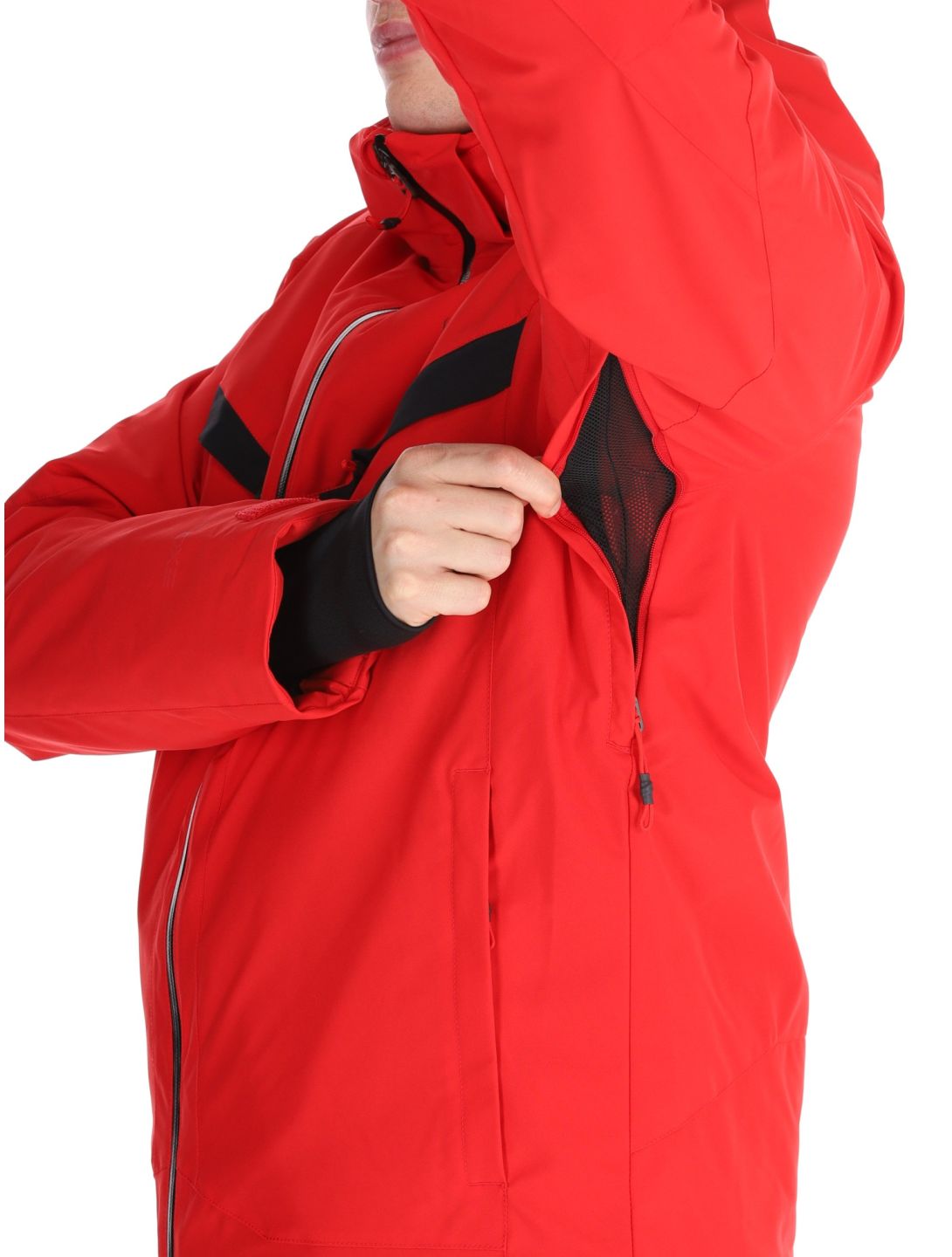 Spyder, Copper ski jacket men Spyder Red red 