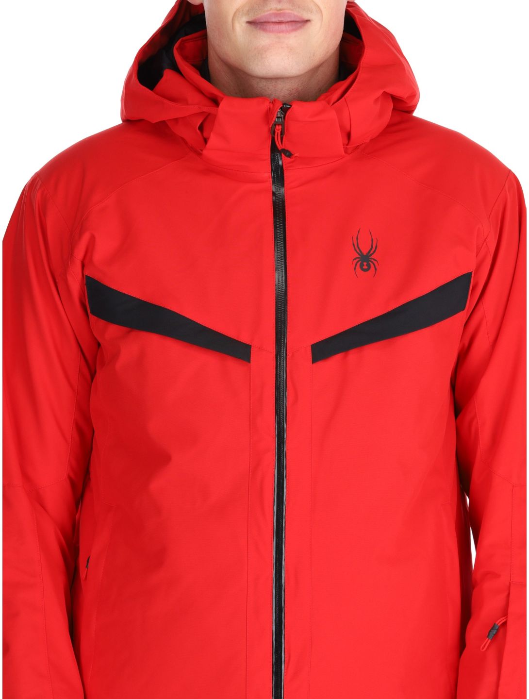 Spyder, Copper ski jacket men Spyder Red red 