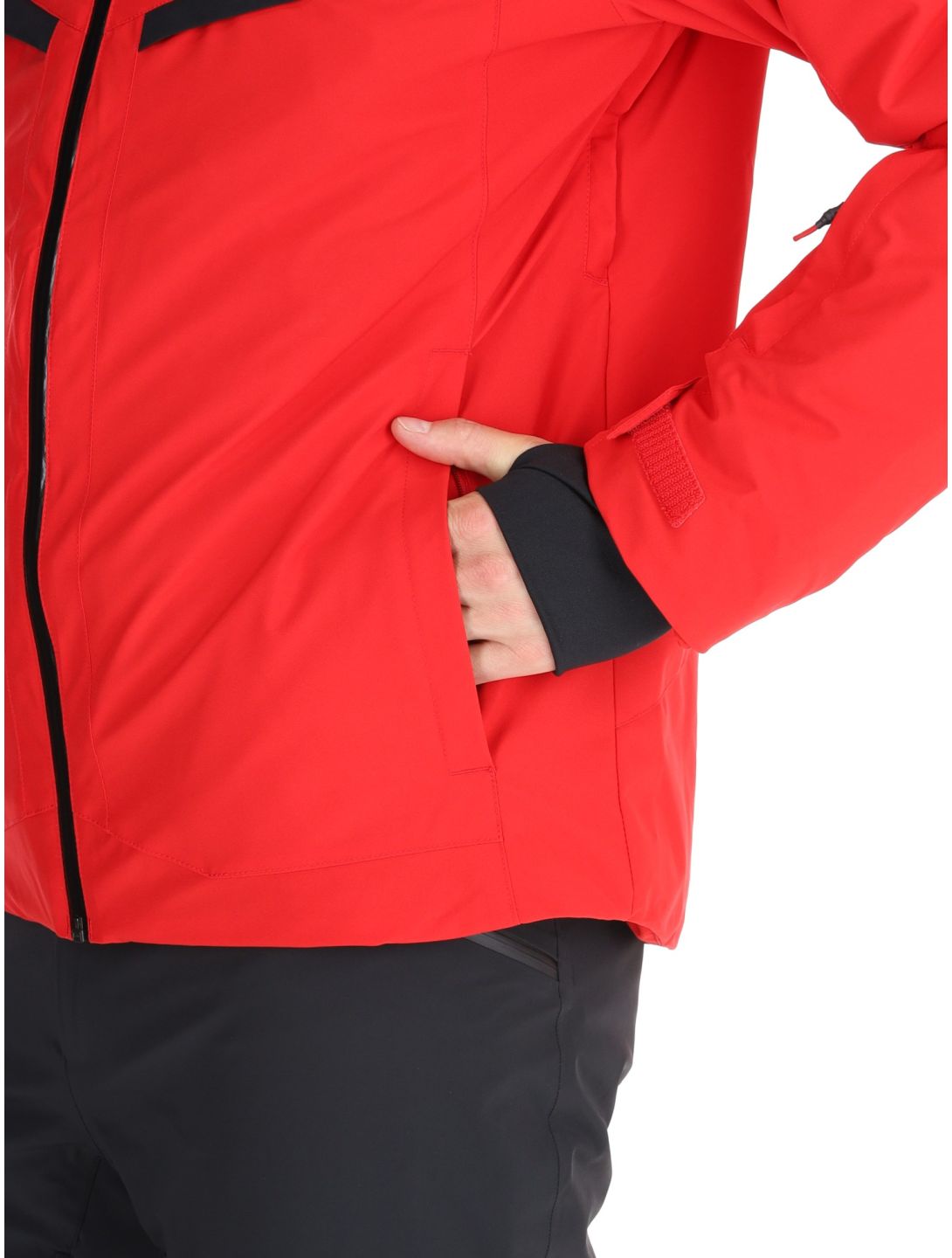 Spyder, Copper ski jacket men Spyder Red red 