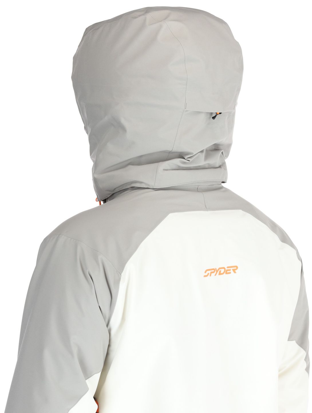 Spyder, Copper ski jacket men Vanilla Latte beige, grey 