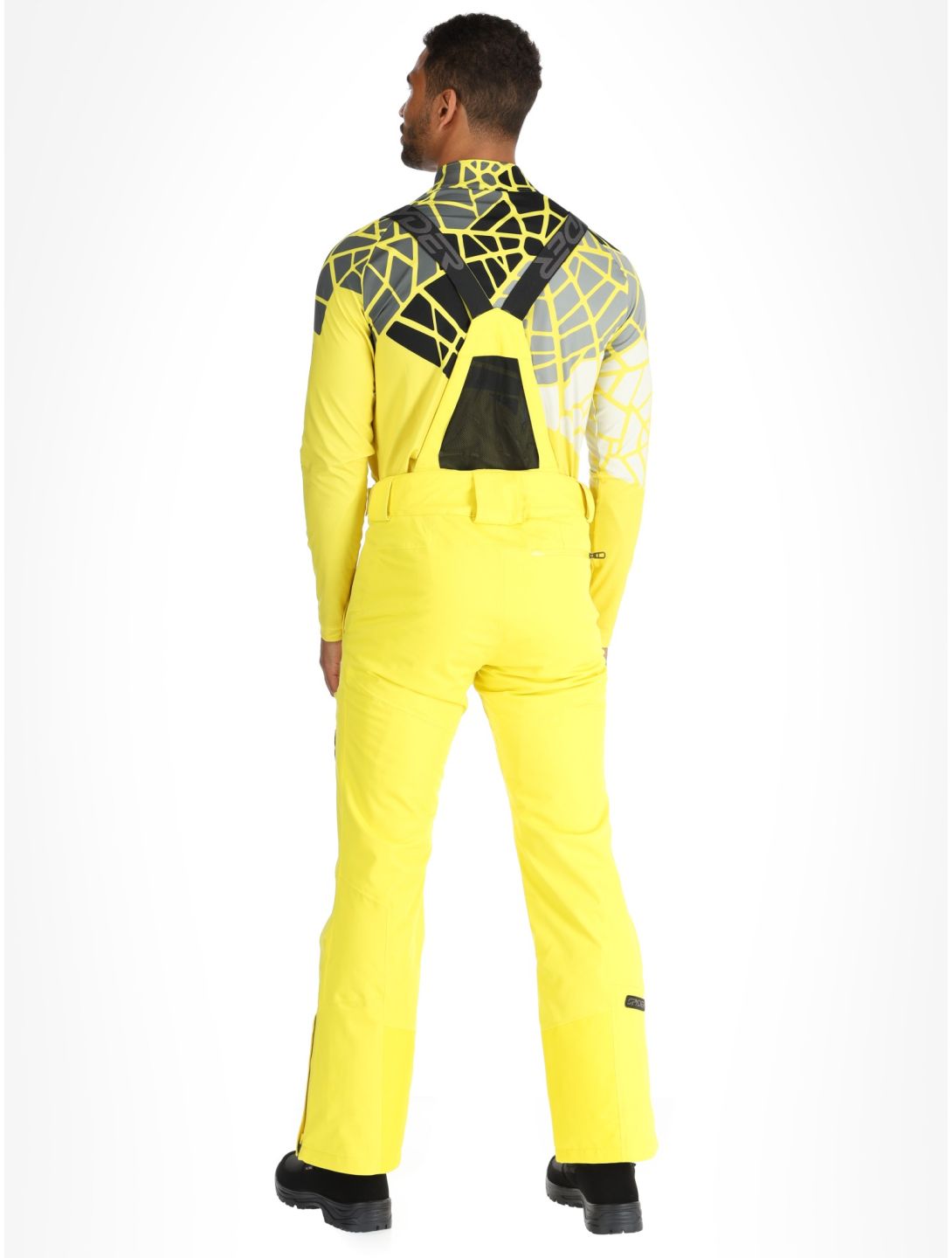 Spyder, Dare ski pants men Acid Yellow yellow 