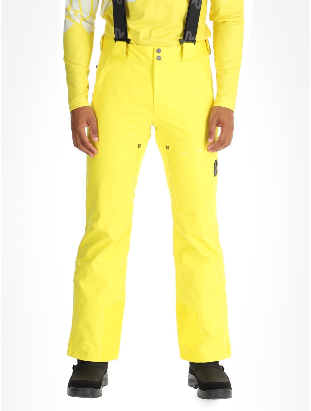 Spyder, Dare ski pants men Acid Yellow yellow 